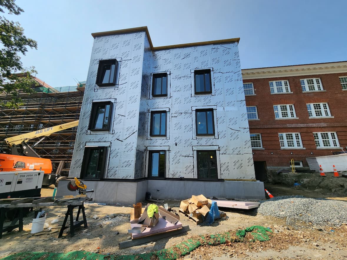 Recent waterproofing project